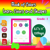 Book of Colors, Learn Colors and Shapes, Printable kids co