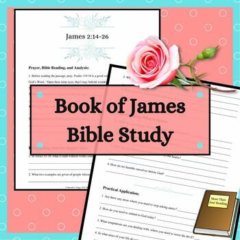 Preview of Book of James Bible Study