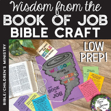 Book of Job Bible Verse Craft for Sunday School