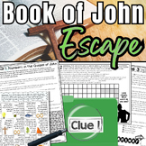 Book of John Bible Escape for Bible Class, Ministry Groups