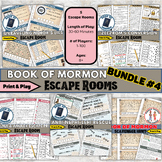 Book of Mormon Adventure Bundle #4 - 5 Escape Rooms for En