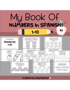 Preview of Numbers in Spanish! (1-10)