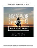 Book of Psalms (Ch. 1-30) Complete Bible Study Guide
