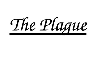 Book of the Month: The Plague by read180 lady | Teachers Pay Teachers