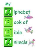 Book or bulletin board: My Bible Animal Alphabet Book