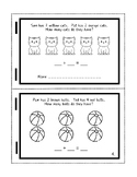 Book - read, count, color and addition equations