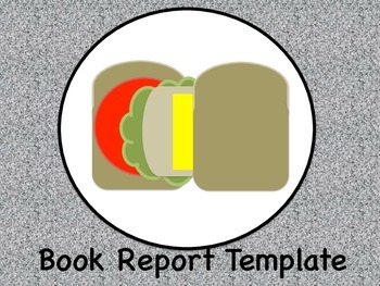Preview of Book report template