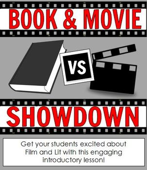 Preview of Book vs. Movie Showdown: Intro to Film and Lit (Great end of year lesson!)