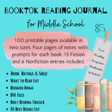 BookTok Journal for Middle School