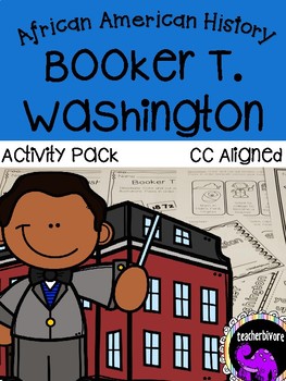 Preview of Booker T. Washington Activity Pack {K-1}