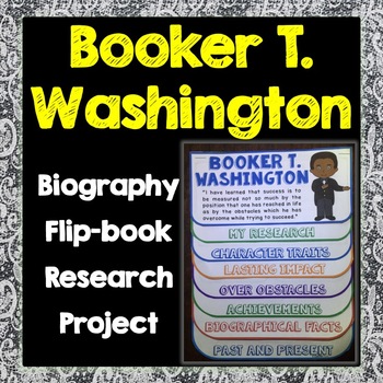 booker t washington biography book