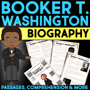 Booker T Washington Biography Worksheets Teaching Resources Tpt