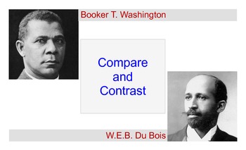 Comparing W E B DuBois and Booker
