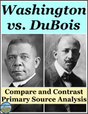 Booker T. Washington and W.E.B. DuBois Primary Source Analysis