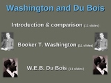 Booker T. Washington and W.E.B. Du Bois: visual, textual, 