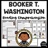Booker T. Washington Reading Comprehension Black History T