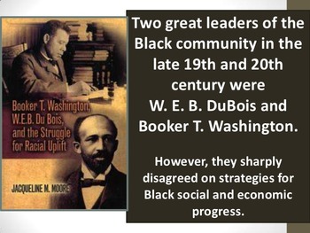  Booker T . Washington vs W.E.B. Du Bois Argumentative Essay 