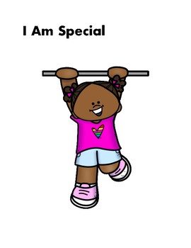 Preview of Booklet About Affirmations for Beginning Readers: I Am Special