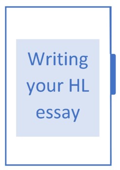 hl essay language and literature ib