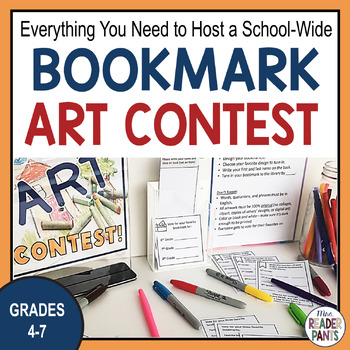 Preview of Bookmark Contest Starter Kit - Creating Bookmark Art - National Library Week