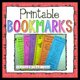 Printable Bookmarks for Holidays and Learning