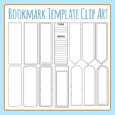 Bookmark Templates / Reading List Clip Art / Clipart Comme