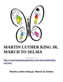 Preview of (Bookmarks-15) MLK jr. March to Selma