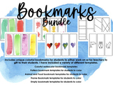 Bookmarks Bundle - 120 Bookmarks - Patterns and Colours