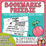 Bookmarks FREEBIE - For National Children's Book Week! - F