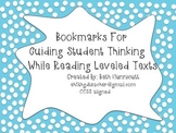 Bookmarks For Guiding Student Thinking with Leveled Texts 