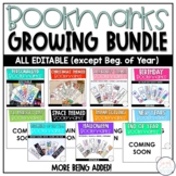 Bookmarks - GROWING BUNDLE [EDITABLE]