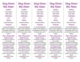 Sing Down the Moon edition of Bookmarks Plus—Aids understanding of the book!