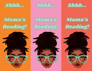 Preview of Bookmarks - Printable - Mama's Reading - Women's History Month - Celebrate Women