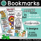 Bookmarks for Spring about March Comes in Like a Lion and 