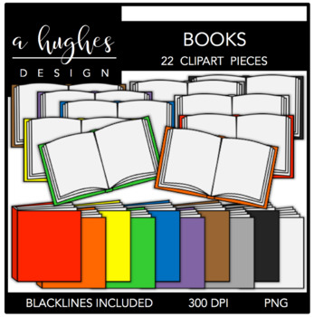 Preview of Books Clipart