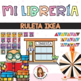 Books Game Board. Ruleta Ikea / My bookstore. Spinning whe