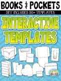 Books & Pockets Flippable Interactive Templates Pack {Zip-