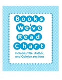 Books We've Read Chart-Free
