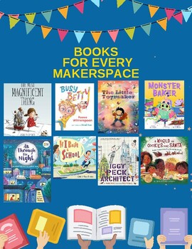 Preview of Books for Every Makerspace List
