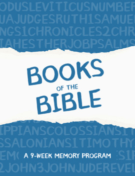 Preview of Books of the Bible: 9-Week Memory Program
