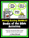 Books of the Bible BUNDLE #1! Games and Activities 