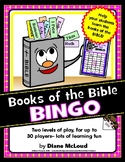 Books of the Bible Bingo - for up to 30 players in two lev