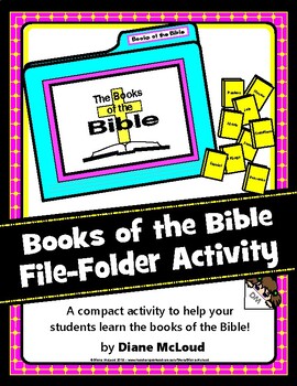 Preview of Books of the Bible File-Folder Activity Kit