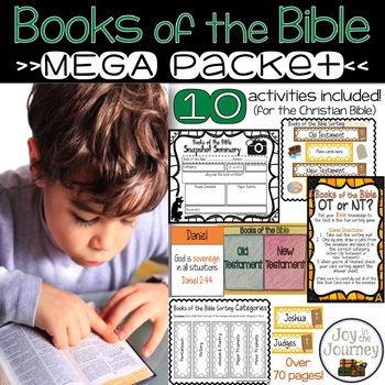 Preview of Books of the Bible MEGA Packet - 10 Engaging Activities