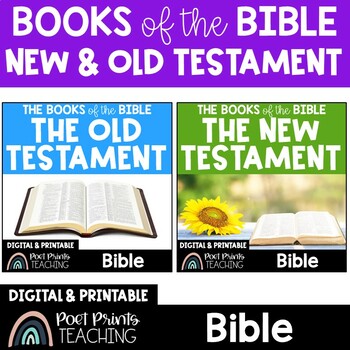 Books of the Bible New Testament Spinner Craft - Kids Bible Teacher