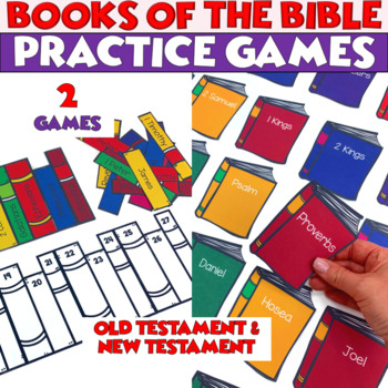 Preview of Books of the Bible - Old Testament and New Testament - 4 Activities