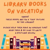 Books on Vacation- Library/Class Library Activity