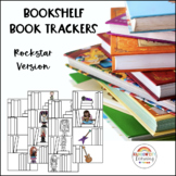 Bookshelf Bookmark Reading Trackers Rockstar Theme