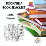 Bookshelf Bookmark Reading Trackers Sloth Theme