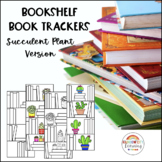 Bookshelf Bookmark Reading Trackers Succulent Plants Theme